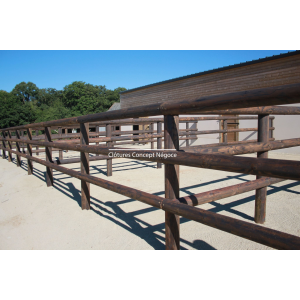 Poteau rond Dura² Ø16cm en...